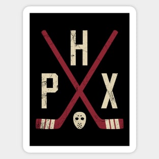 PHX Retro Sticks - Black Sticker